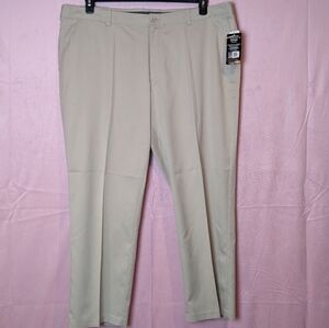 PGA Tour Silver Lining Flat Front Performance Golf Pants size 34x30